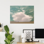 POSTER TOMBER NUAGE (Bureau à domicile)