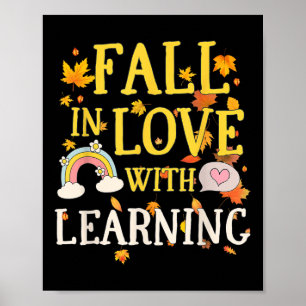 Poster Tombez amoureux de l'apprentissage, T-shirt de Tha