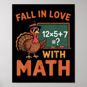 Poster Tombez amoureux des mathématiques 67 Professeur de