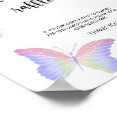 Poster tombole papillon (Coin)