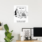 Poster Tombstone mal orthographié (Bureau à domicile)