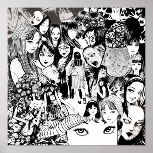Poster Tomie Collage (Devant)