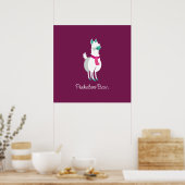 Poster Tommy le Llama (Cuisine)