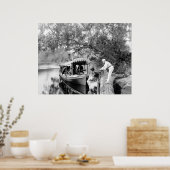 Poster Tomoka River, Floride, 1880 (Cuisine)