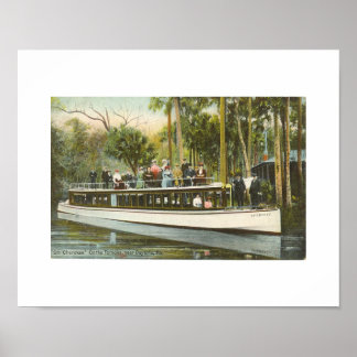 Poster Tomoke River, Ormond, FL - 1910