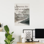 Poster Tomorrows (Bureau à domicile)