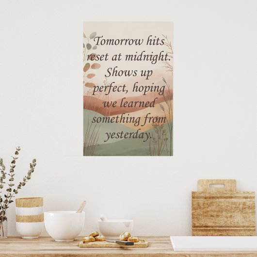 Poster Tomorrows (Cuisine)