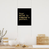 Poster Ton bizarre est parfait pour quelqu'un (Cuisine)