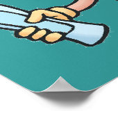 Poster Ton Dents Aint Va Se Brosser (Coin)