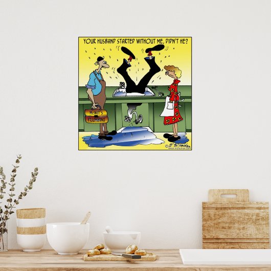 Poster Ton Mari A Commencé Sans Moi (Cuisine)