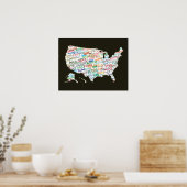 Poster ton nom partout en Amérique (Cuisine)