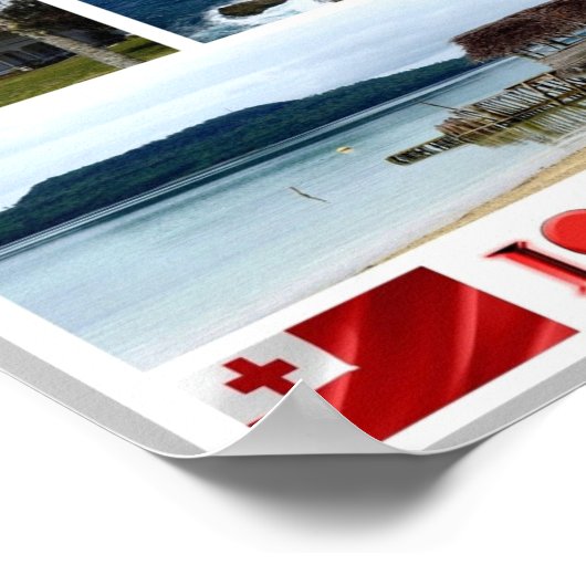 Poster Tonga - I Love - (Coin)