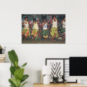 Poster, TONGAN_DANCERS_#2 Poster (Thuiskantoor)
