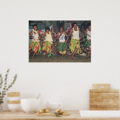 Poster, TONGAN_DANCERS_#2 Poster (Keuken)