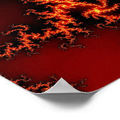 Poster Tongues de feu (Coin)