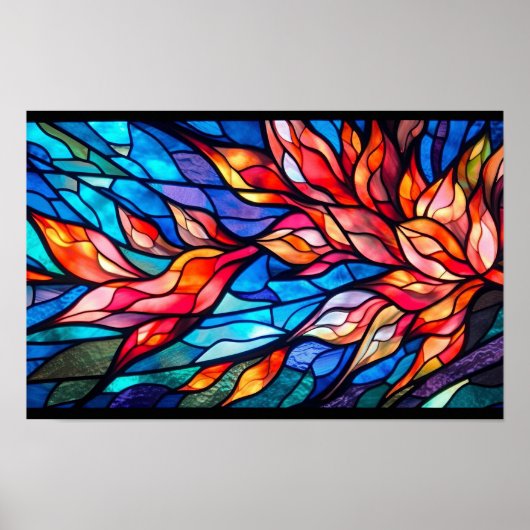 Poster Tongues of Fire (Devant)