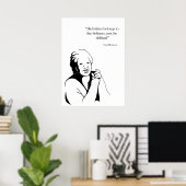 Poster Toni Morrison (Bureau à domicile)