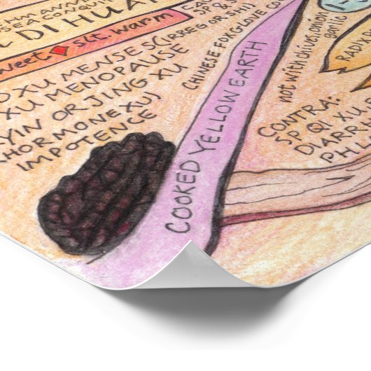 Poster Tonifier le sang (Coin)