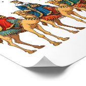 Poster Tonight We Ride Christmas, 3 Wise Men Funny Christ (Coin)