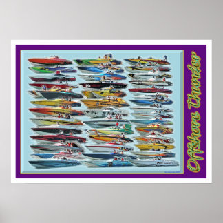 Poster Tonneau extracôtier