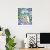 Poster Tonnelle printanière (Bureau à domicile)