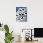 Poster tonnerre (Bureau à domicile)