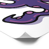 Poster Tonnerre-Cove mignonne pourpre (Coin)