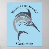 Poster Tonnerre de poisson-épée (Devant)