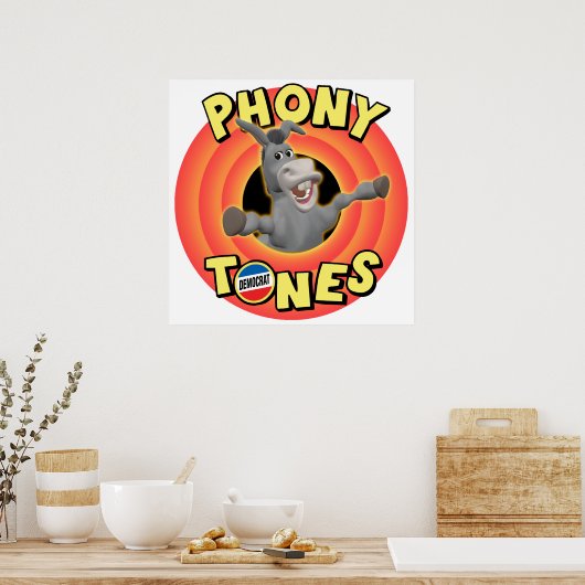 Poster Tons phoniques (Cuisine)