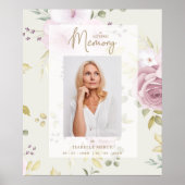 Poster Tons roses Botanique Floral traditionnel Photo Amu (Devant)