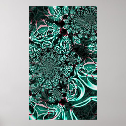 Poster Tons verts (Devant)