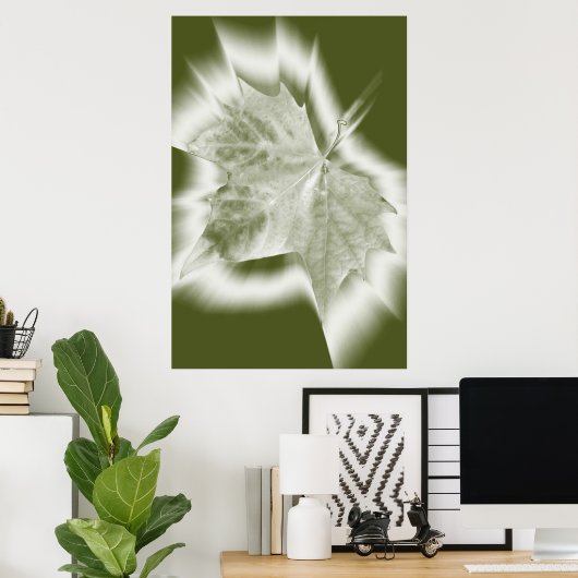 Poster tons verts (Bureau à domicile)