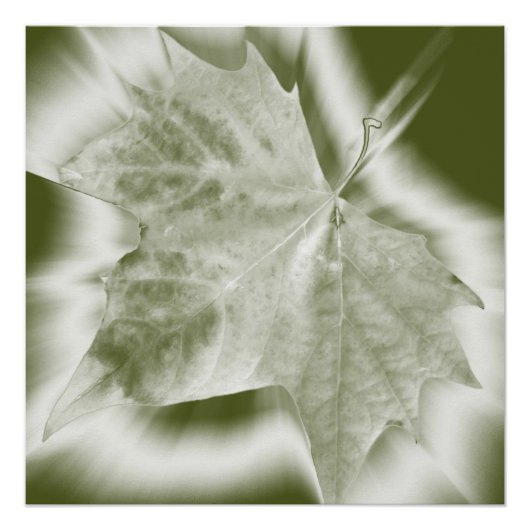 Poster tons verts (Devant)