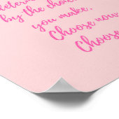 Poster Tony Robbins Citation de destinée inspirationnelle (Coin)