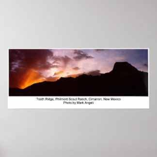 Poster Tooth Ridge, Philmont Scout Ranch