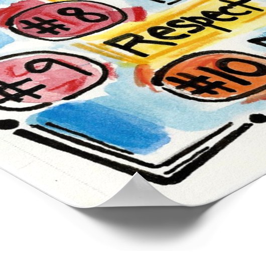 Poster Top 10 des catholiques (Coin)