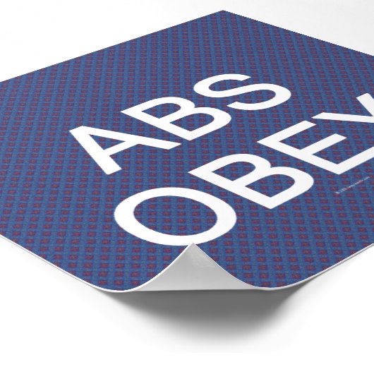 Poster TOP Abs Obey (Coin)