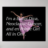 Poster Top Ballet Slogan (Devant)