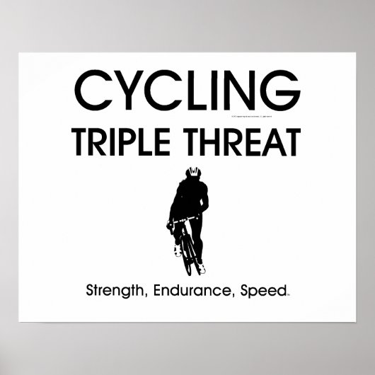 Poster TOP Cyclisme triple menace (Devant)