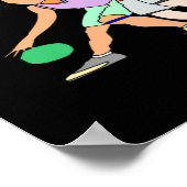 Poster Top des joueurs de basket-ball (Coin)