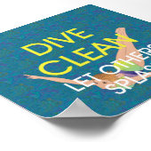 Poster TOP Dive Clean (Coin)