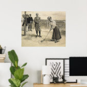 Poster TOP Golf Girl (Bureau à domicile)