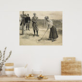 Poster TOP Golf Girl (Cuisine)