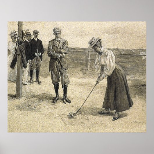 Poster TOP Golf Girl (Devant)