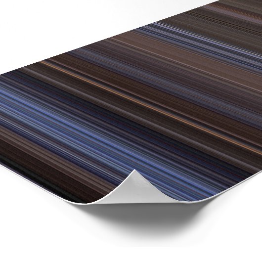 Poster Top Gun panoramique film code barre (Coin)