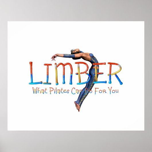 Poster TOP Limber Pilates (Devant)