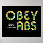 Poster TOP Obey Abs (Devant)