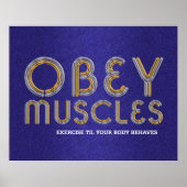 Poster TOP Obey Muscles (Devant)