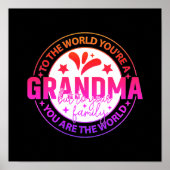 Poster Top Pick ! Grandma cadeau spécial (Devant)