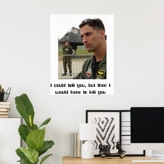 Poster top secret (Bureau à domicile)